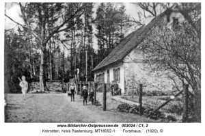 Plik:Leśniczówka w Krzemitach w 1920 roku.gif