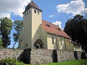 Eklektyczny kościół. Fot. Piotr Marynowski. Źródło: File:Baranowo - kościół.jpg – Wikimedia Commons [09.09.2026]