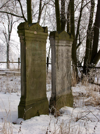 Cmentarz mennonicki w Wikrowie. Fot. Stanisław Kuprjaniuk