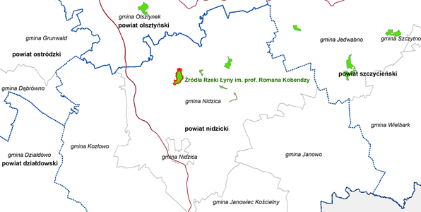 Rezerwat Źródła Rzeki Łyny