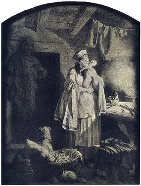 Artur Grottger, Duch. Źródło: www.pinakoteka.zascianek.pl