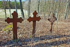 Cmentarz ewangelicki z XIX w. w Nowej Ukcie. Fot. Mieczysław Kalski