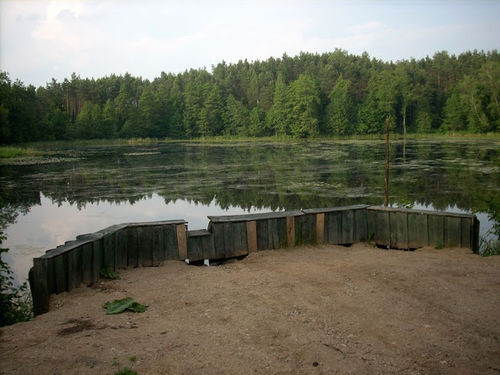 Dawny taras widokowy nad stawem. Fot. Kamil Jarzyło. Źródło: www.picasaweb.google.com