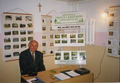 Władysław Marian Kozłowski w swoim biurze (fot. Zdzisław Kawecki)
