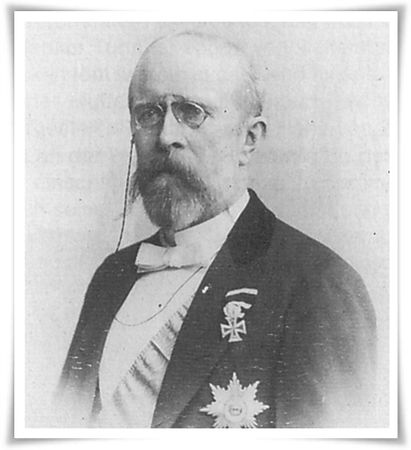 Dawny właściciel majątku Graf Richard zu Eulenburg.