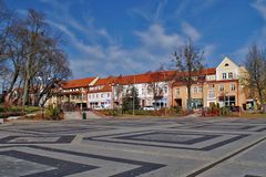 Rynek w Olecku. Fot. Mieczysław Kalski