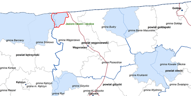Natura 2000 Jezioro Oświn i Okolice