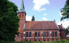 Kościół ewangelicki z XIX w. Fot. Mieczysław Kalski.
