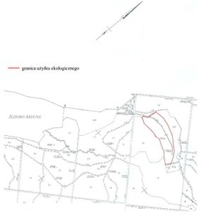 Użytek ekologiczny "Klasztorne Łąki" – położenie, źródło: bip.olsztyn.rdos.gov.pl