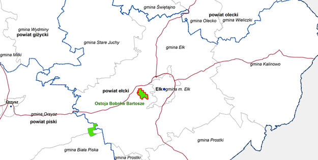 Rezerwat Ostoja Bobrów Bartosze