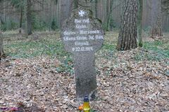 Mogiła na cmentarzu wojennym w Końcewie. Fot. Remes. Źródło: www.rowery.olsztyn.pl [17.09.2026]