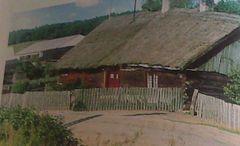 Chata z XX w. Źródło: Gmina Nowe Miasto Lubawskie. Przewodnik krajoznawczy, Toruń 1997, s. 44.