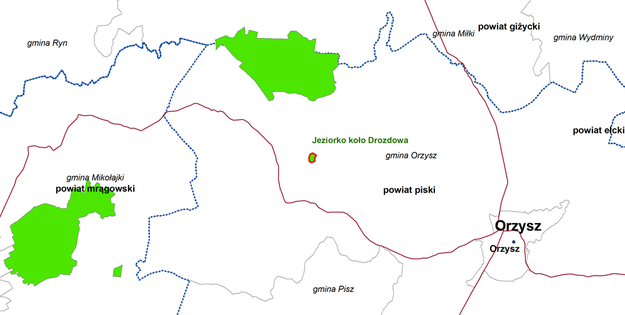 Rezerwat Jeziorko koło Drozdowa