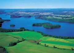 Łukta. Jezioro Marąg.