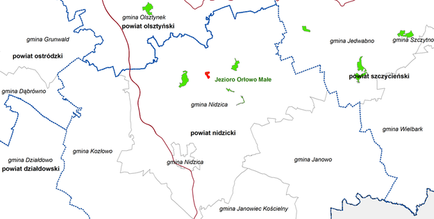 Rezerwat Jezioro Orłowo Małe