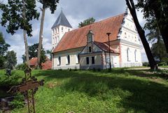 Kościół w Baniach Mazurskich. Fot. Mieczysław Kalski