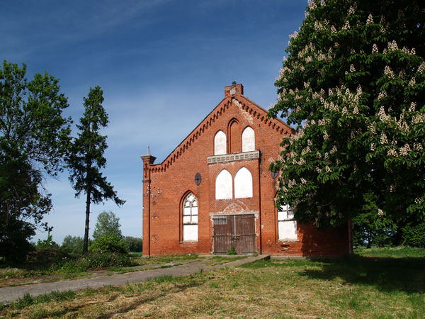 Zbór mennonicki w Jeziorze. Fot. Stanisław Kuprjaniuk