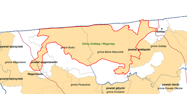 Obszar Chronionego Krajobrazu Doliny Gołdapy i Węgorapy