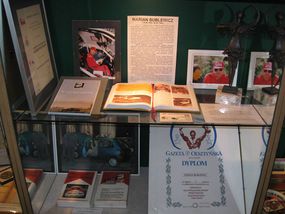 Gablota Mariana Bublewicza Źródło: arch. Muzeum Sportu w Olsztynie
