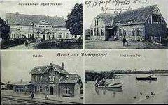 Widokówka z Pieckowa z XX wieku. Źródło: Wikipedia [05.09.2026]