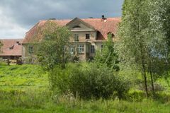 Dwór w Drozdowie.