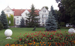 XIX-wieczny pałac w Mortęgach.