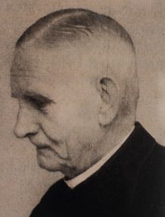 ks. Otto Langkau Reprodukcja zdjęcia z wystawy o warmińskich męczennikach – Krzysztof Kozłowski