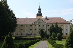 Pałac i Ogród Klasztorny. Źródło: Commons Wikimedia