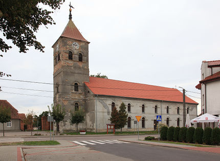 Kościół katolicki w Wielbarku © Mirosław Garniec