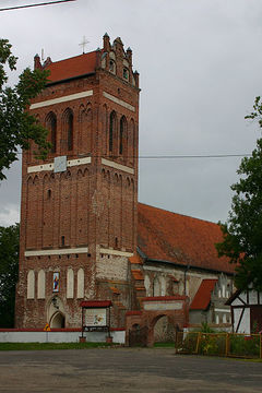 Kościół pw. Chrystusa Króla w Sątocznie, źródło: Wikimedia Commons, autor Ralf Lotys