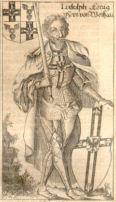 Ludolf König von Wattzau, źródło: Hartknoch M. Christophori, Alte- und Neues Preussischer Historien, Francfurt und Leipzig, MDCLXXXIV (1684).