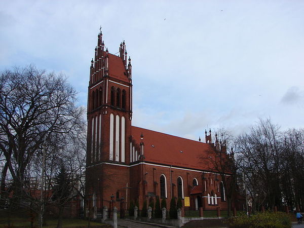 Kościół pw. św. Wojciecha w Elblągu. Fot. Bartezoo. Źródło: Commons Wikimedia