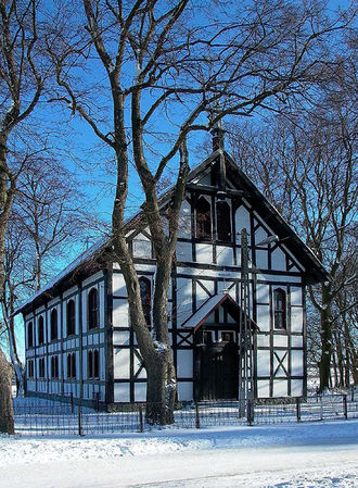Kościół ewangelicko-metodystyczny w Kraplewie. Fot. Stanisław Kuprjaniuk