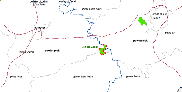Rezerwat Jezioro Zdedy