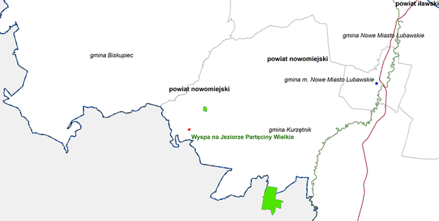 Rezerwat Wyspa na Jeziorze Partęczyny Wielkie