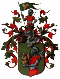 Herb rodu Bażyńskich. Źródło: Wikipedia