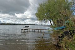 Jezioro Tałty w pobliżu wsi. Fot. Mieczysław Kalski