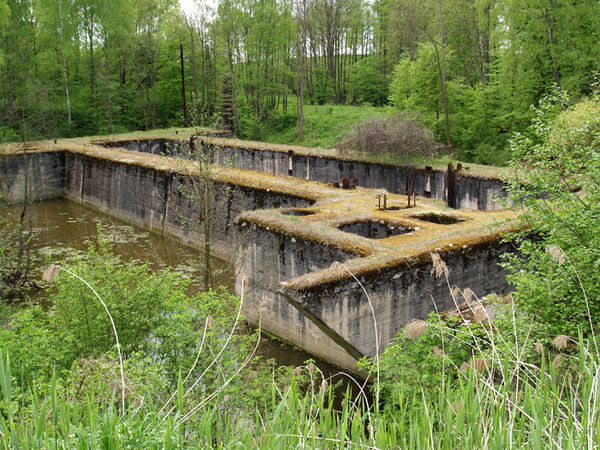 Śluza w Leśniewie Dolnym. Fot. Stanisław Kuprjaniuk